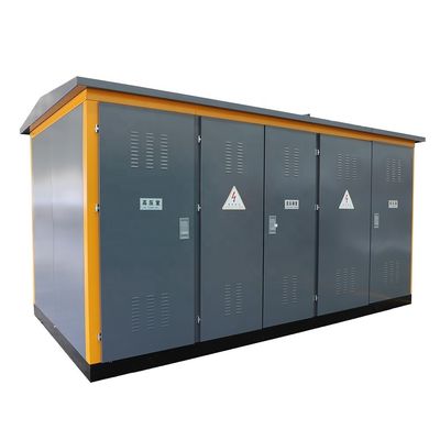 Subestación eléctrica de distribución de energía de alta tensión exterior para zonas residenciales