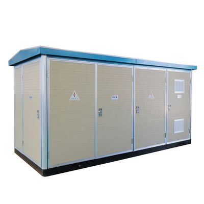 Caja de subestación de transformador compacto preinstalado para la distribución de alta tensión
