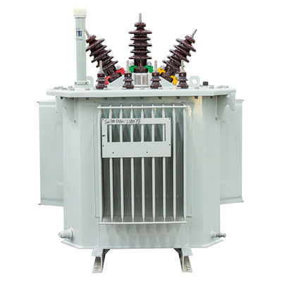 Diseño compacto Transformador sumergido en aceite S11 de tres fases 35kv 2500kva para distribución