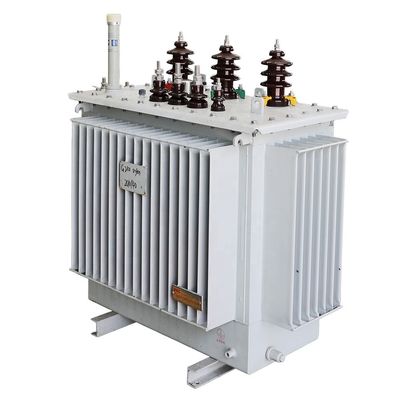 Transformador de energía eléctrica de 10 kV 100 kVA 500 1000 1500 1600 kVA 2000 2500 kVA montado en una plataforma