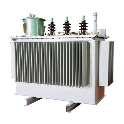 Transformador lleno de aceite de 10kv 50kva Dyn11 para un sistema de suministro de energía de 2mva y 34,5kv