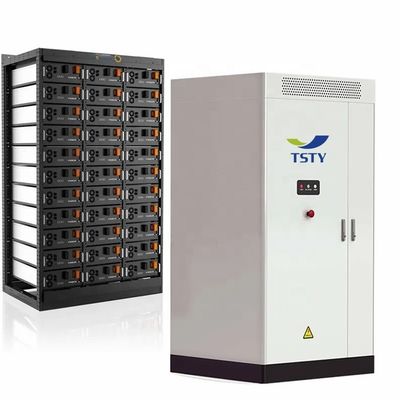 Contenedor de sistema de almacenamiento de energía de batería refrigerado en líquido con bastidor de supercondensadores