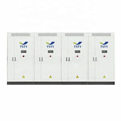 Puerto de comunicación RS485 Alta capacidad 100Kw 200Kw 375Kwh Contenedor de batería de litio de vida Clase de protección IP55