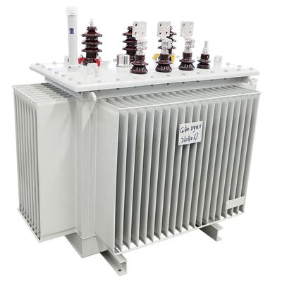 Distribución de energía Transformador lleno de aceite de 25kVA con grupo vectorial Dyn11 / Yyn0