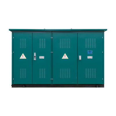 Subestación de transformadores compactos de tipo exterior de 150 kVA Frecuencia 50/60Hz Cobre/Aluminio