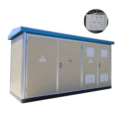 Equipo de transformadores de kioscos compactos de distribución de energía al aire libre de 10 KV