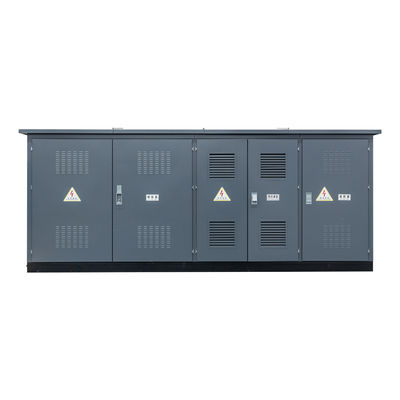 Subestación de cajas de tipo YB de 1200 KVA para transformadores montados en plataforma de tres fases