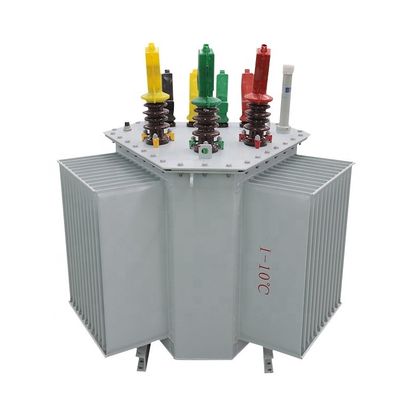 Transformador de baja y alta capacidad de tres fases de 5000 kV con sumergimiento en aceite