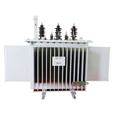 Transformador lleno de aceite de tres fases 500/150 kva 75kva para el sistema de transmisión de energía