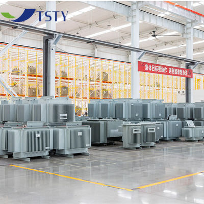 Transformador de 800v/6,6kv-1000kva lleno de aceite para la conversión de potencia en 3 fases en sistemas de 400v